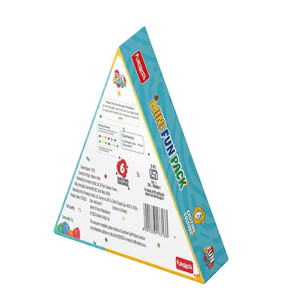 Funskool Fun Doh Mini Fun Pack - 6 Colours (25g Each)