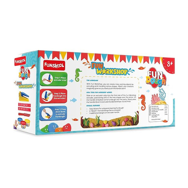 Funskool Fun Doh Fun Workshop Set - Under the Sea (3 Tubs)