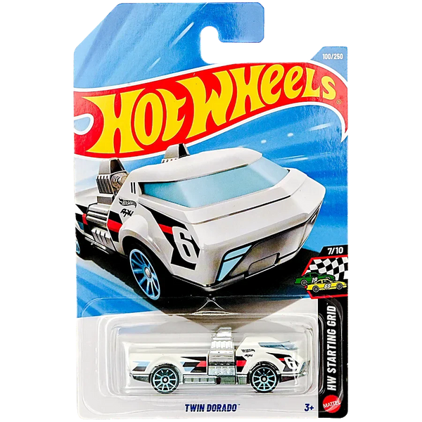 Hot Wheels Combo Set - Twin Dorado Car + Ultimate Collector Case