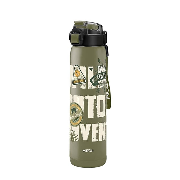 Milton Steel Edge 600 Vacuum Insulated Water Bottle 500ml