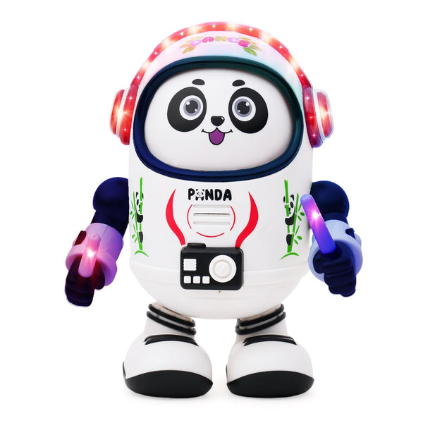Dancing Panda Robot Toy for Kids – Musical Light-Up Space Astronaut