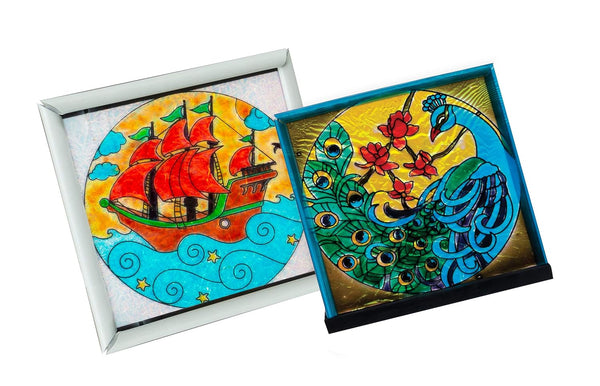 Funskool Handy Crafts Glass Painting Kit
