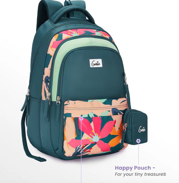 Genie Auralis 17 SB School Backpack - Dark Green