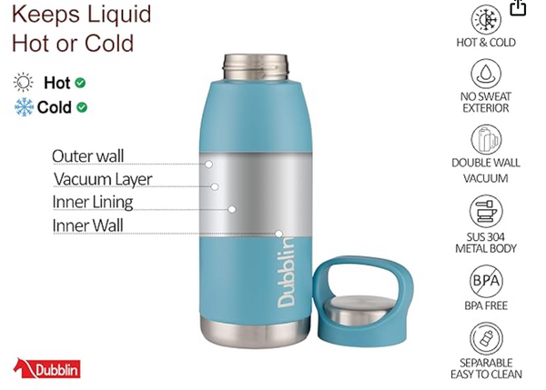 Dubblin Hiker 500 ML Insulated Water Bottle