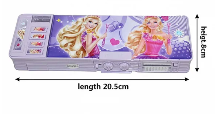 Dream Unicorn Multi-Function Pencil Box with Combination Lock