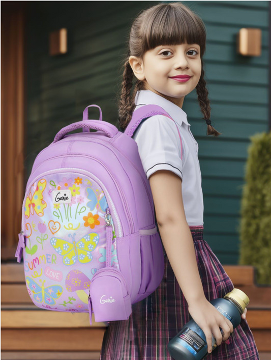 Genie Doddle 15 SB School Backpack - Lavender