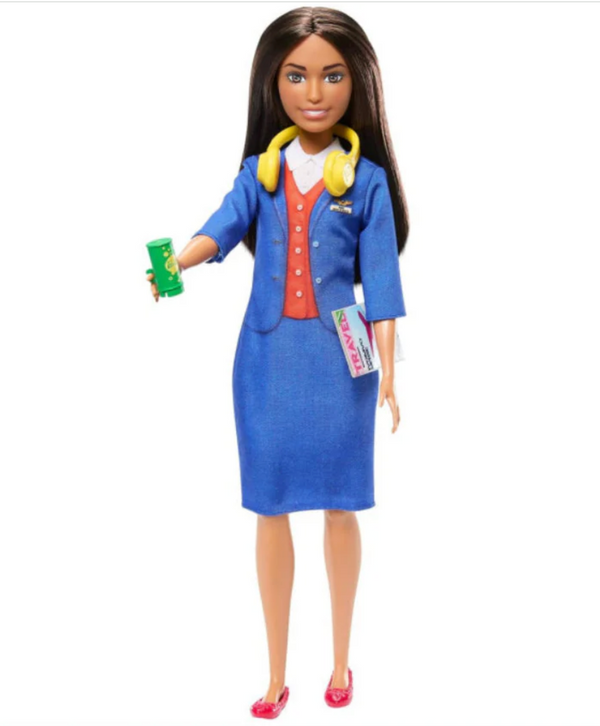 Barbie Flight Attendant Doll with Accessories