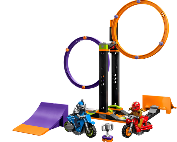 LEGO City Stuntz Spinning Stunt Challenge - 117 Pieces (60360)