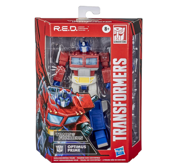 Transformers R.E.D. Optimus Prime Figure