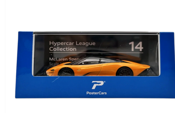 McLaren Speedtail Diecast Model Car – Hypercar League Collection #14