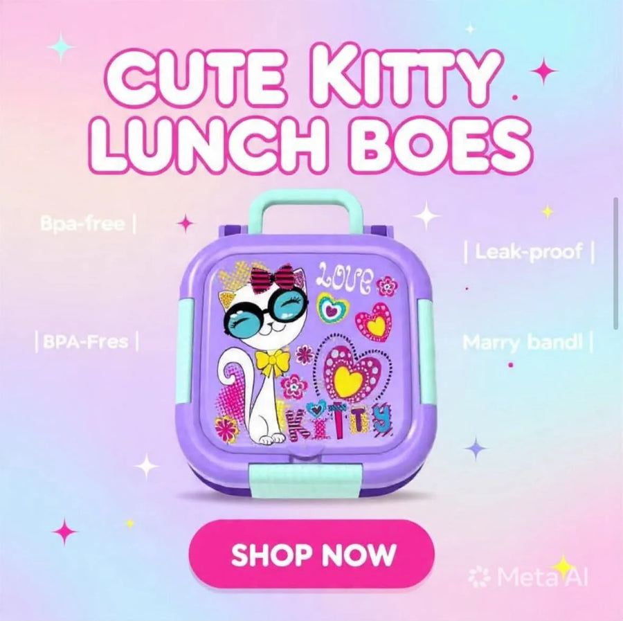 Fantasy Unicorn Lunch Box - Features and dimensions