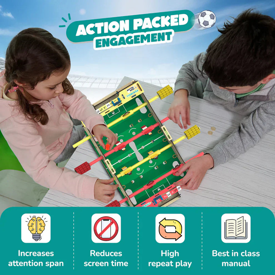 Smartivity Foosball DIY STEM Activity Kit – Build & Play Table Football Game