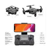 Mini Convenient Drone - Foldable RC Quadcopter with HD Camera