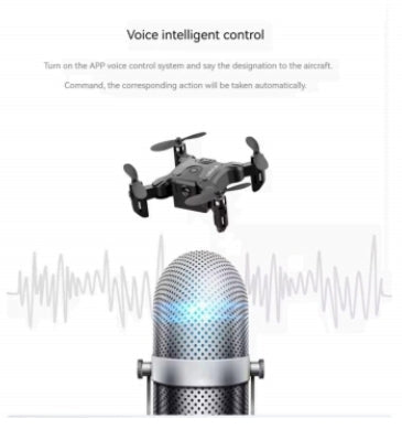 Mini Convenient Drone - Foldable RC Quadcopter with HD Camera