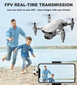 4DRC 4D-V2 WiFi Drone | Motion Camera | Voice Control | Foldable Mini Quadcopter
