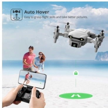 4DRC 4D-V2 WiFi Drone | Motion Camera | Voice Control | Foldable Mini Quadcopter