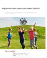 Magic Ball Globe Drone - Spherical RC Aircraft with LED Lights