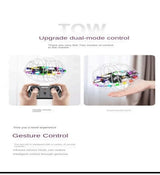 Magic Ball Globe Drone - Spherical RC Aircraft with LED Lights