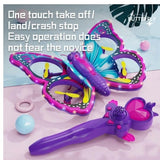 Glitter Butterfly Quadcopter Drone with Gravity Sensing Remote