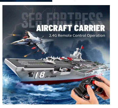 RC Aircraft Carrier - 2.4G Remote Control Simulation Warship