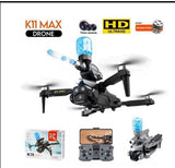 K11 MAX Drone - 8K Triple Camera Brushless Motor with Water Bomb Launcher