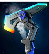 Shadow Sword Axe 2-in-1 - Sound & Light Interstellar Battle Blade with Mist Effect