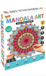 Mandala Art Junior Colouring Kit by Little Berry