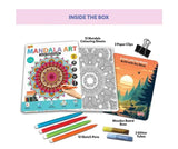 Mandala Art Junior Colouring Kit by Little Berry