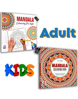 Mandala Art Junior Colouring Kit by Little Berry