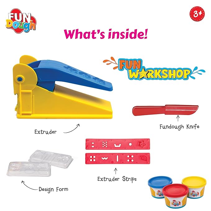 Funskool Fun Doh Fun Workshop Set - Under the Sea (3 Tubs)