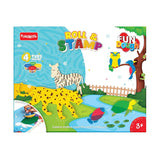 Funskool Fun Doh Roll & Stamp Set - 4 Tubs (Animals Theme)