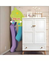3-in-1 Kids Indoor Climbing, Basketball & Slide