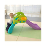 3-in-1 Kids Indoor Climbing, Basketball & Slide