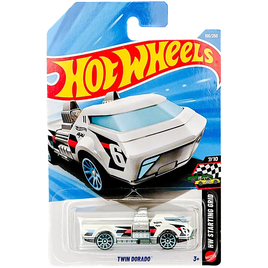 Hot Wheels Combo Set - Twin Dorado Car + Ultimate Collector Case