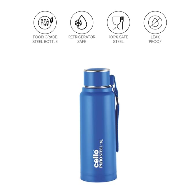 Cello Puro Benz 600 Insulated Water Bottle 500ml