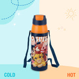 Cello Ever Pop Kids Stainless Steel Insulated Flask 500ml, Yellow