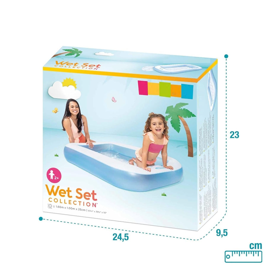 Wet Set Collection Inflatable Kids Swimming Pool