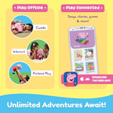PlayShifu Peppa Pig Smart Toy - Interactive Storyteller with Stories, Rhymes & Sing-Along