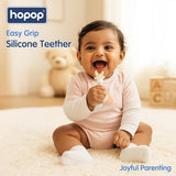 Hopop Easy Grip Multi-Textured Silicone Teether