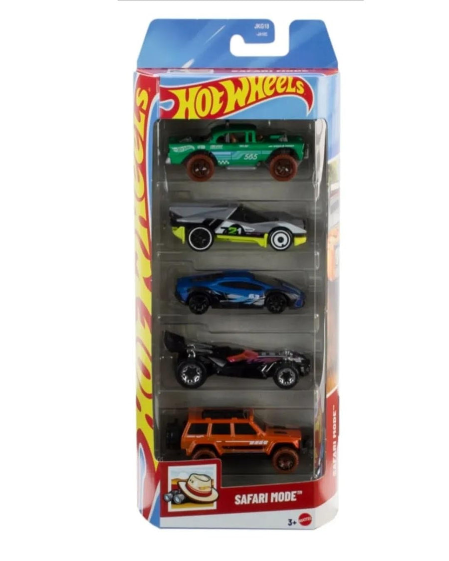 Hot Wheels Safari Mode 5-Car Set