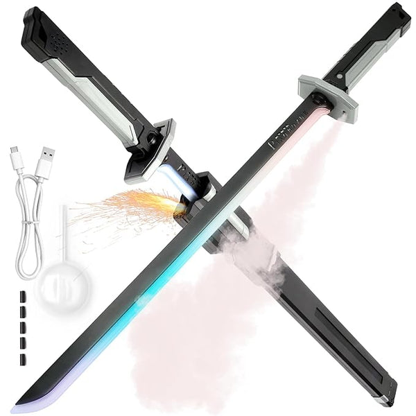 Piaobo Zhe RGB Light Sword with Spark, Spray & Sound Effects