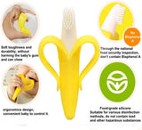 Banana Baby Teether & Training Toothbrush
