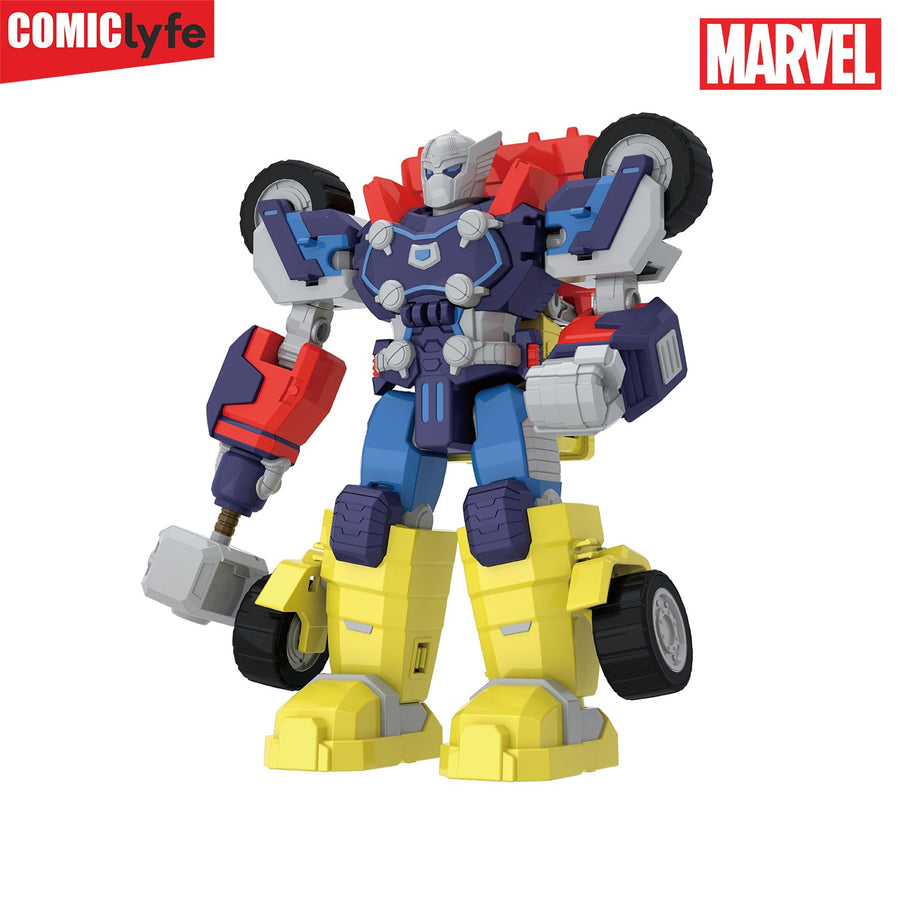 Marvel Avengers Mech Strike – Thor Mech Suit Transforming Figure