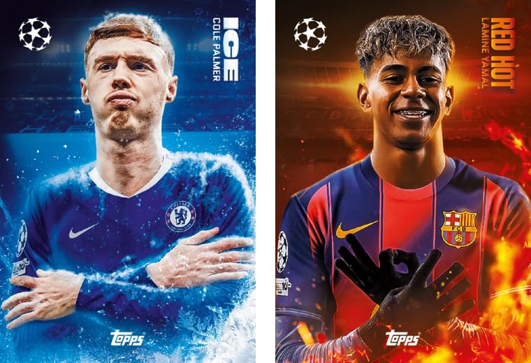Topps Match Attax Gladiators Warriors Mega Pack #2 – Season 2025/26 | 81 Cards with 3 Exclusive Gladiator LE Cards