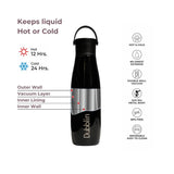Dubblin Kiwi Premium Stainless Steel Double Wall Vacuum Insulated BPA Free Water Bottle,