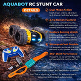 Aquabot RC Stunt Car – Land & Water Dual Mode with Gesture Watch Control