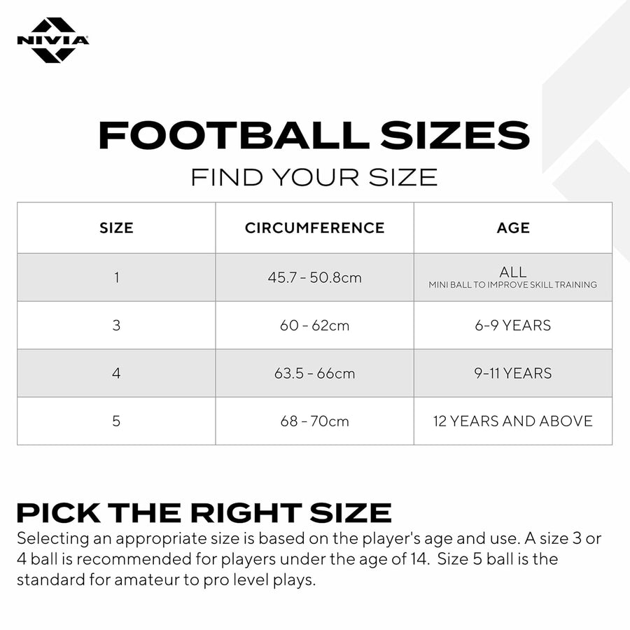 Nivia Shining Star Stitched Football – Size 5 | White-Orange-Blue | Made in India