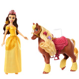 Disney Princess Belle & Philippe Horse Doll Playset