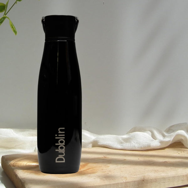Dubblin Kiwi Premium Stainless Steel Double Wall Vacuum Insulated BPA Free Water Bottle,