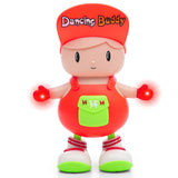 Dancing Buddy Electric Dancing Toy with LED Glowing Hands, Dynamic Music & Hand Flapping